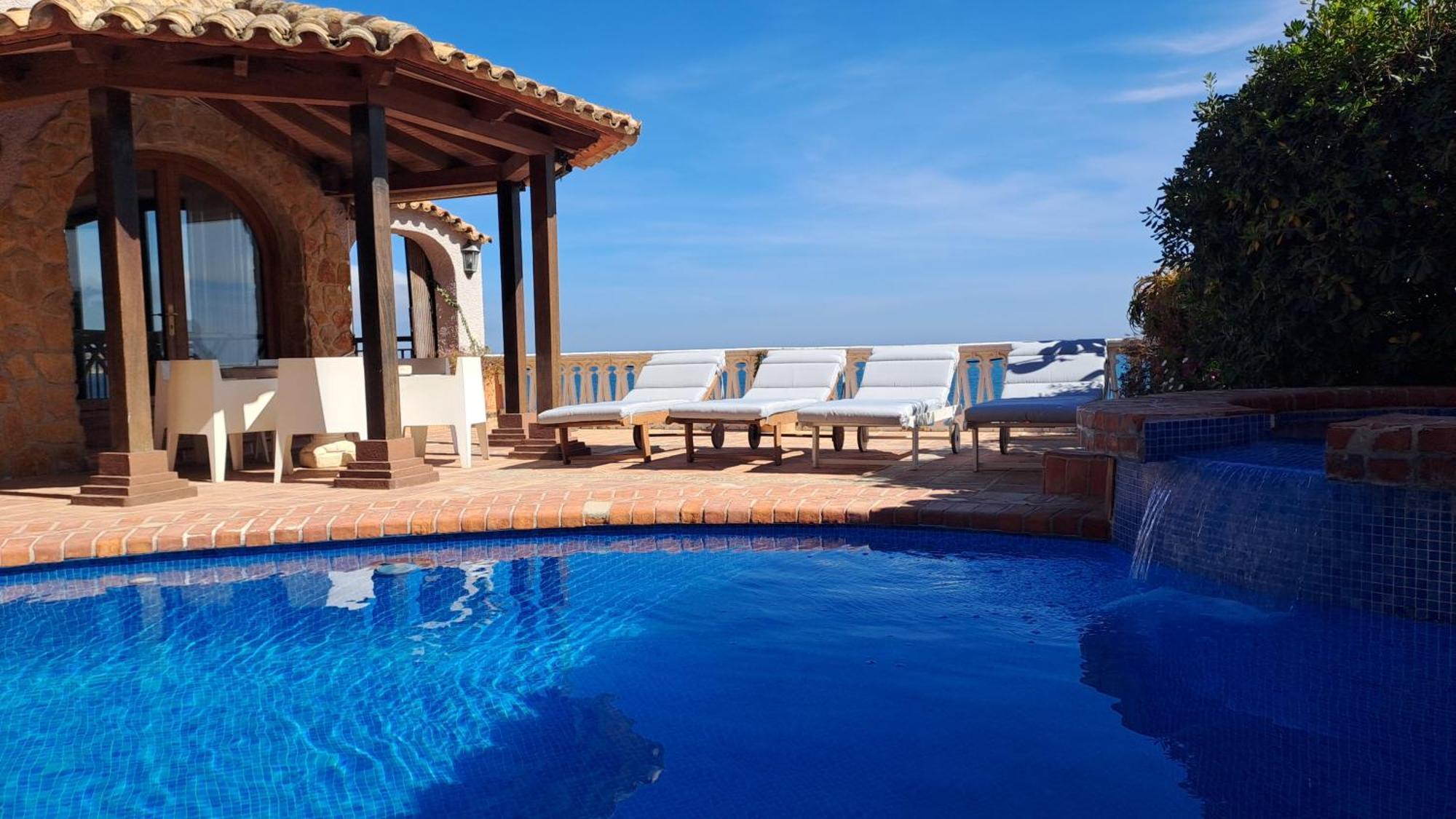 Villa Puerto Blanco Calpe Buitenkant foto